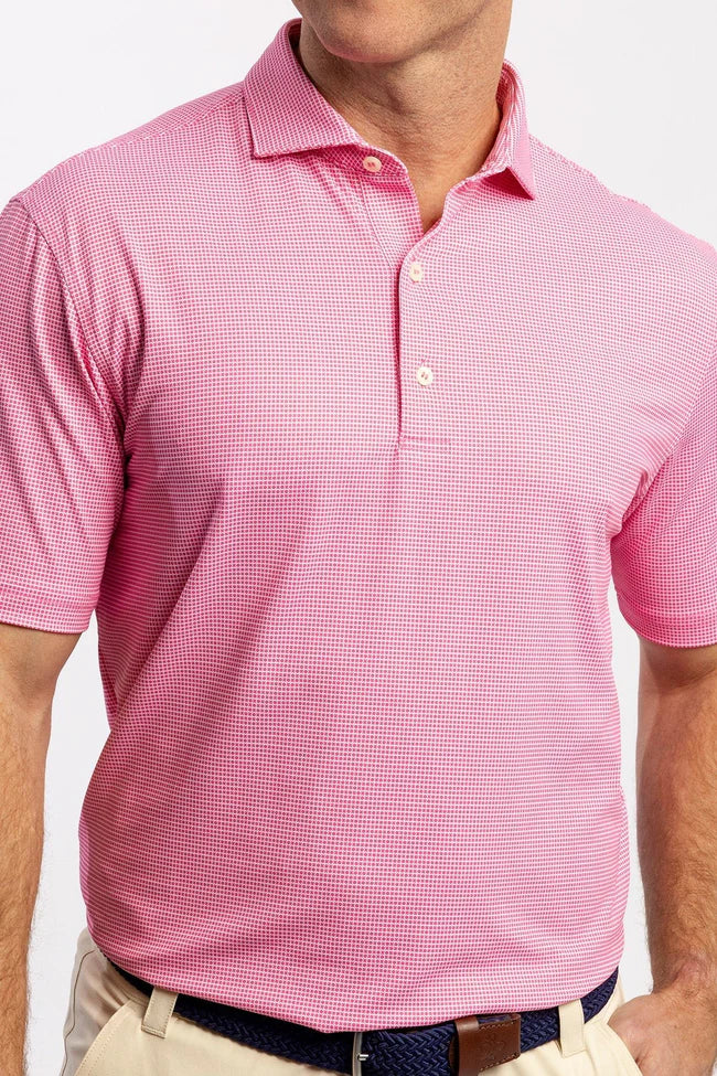 Turtleson Cory Performance Polo Azalea