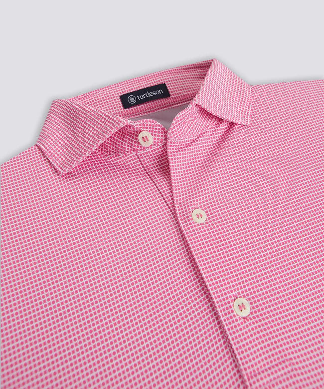 Turtleson Cory Performance Polo Azalea