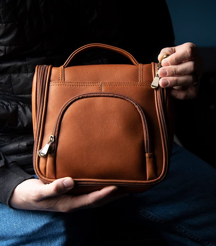 Sarge Andres Leather Hanging Dopp Kit