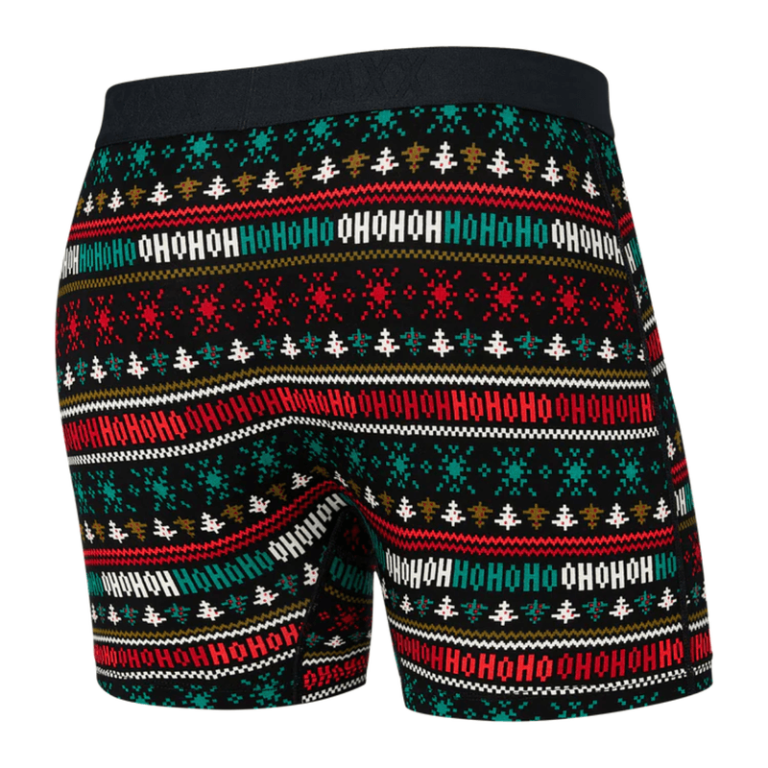 SAXX Ultra Super Soft Holiday Sweater-Black