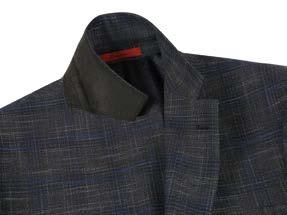 Slim Fit Sport Coat Side-Vented with Notch Lapel