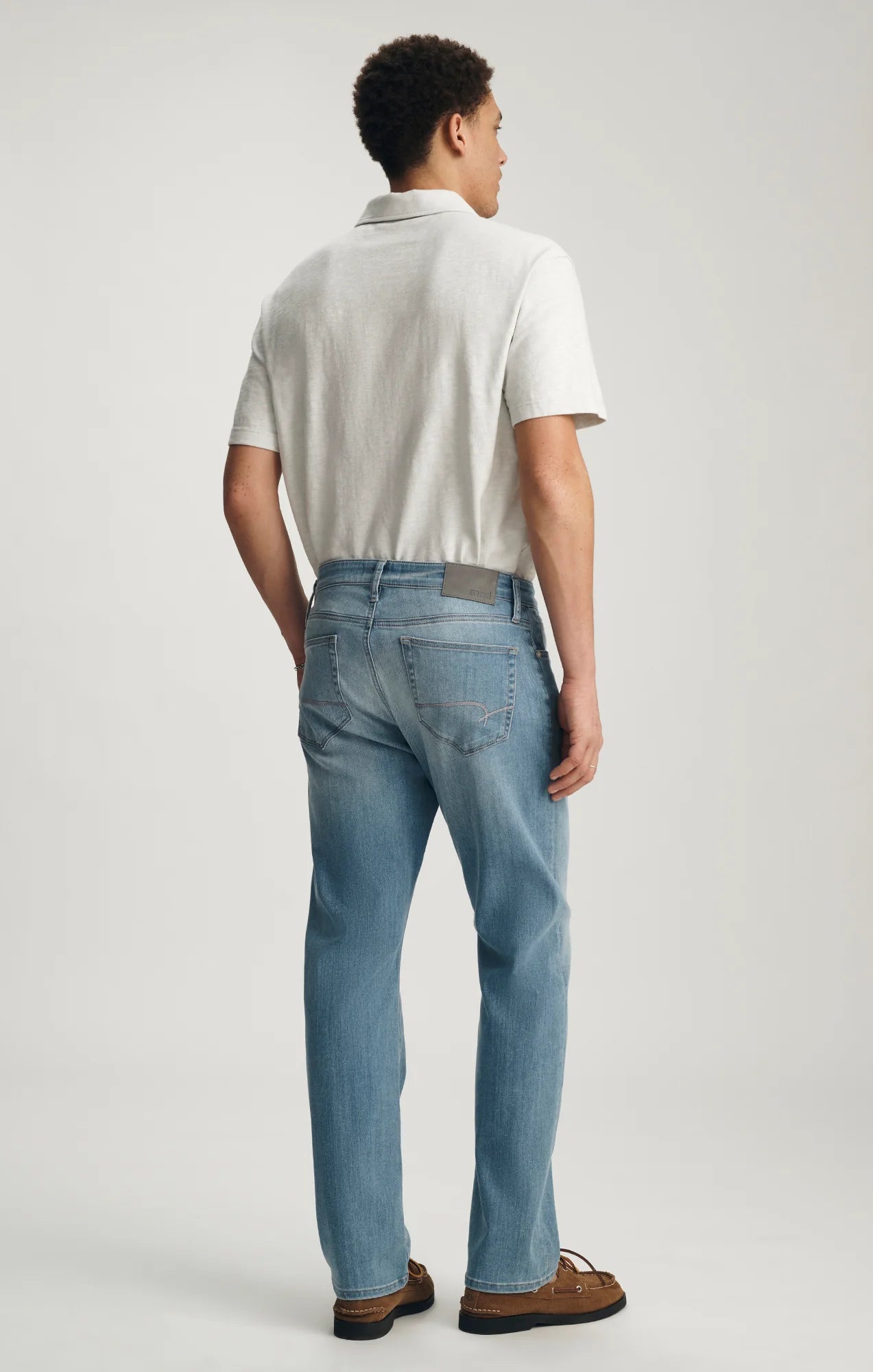 Zach Straight Leg Jeans Light Brushed Supermove