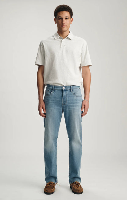 Zach Straight Leg Jeans Light Brushed Supermove