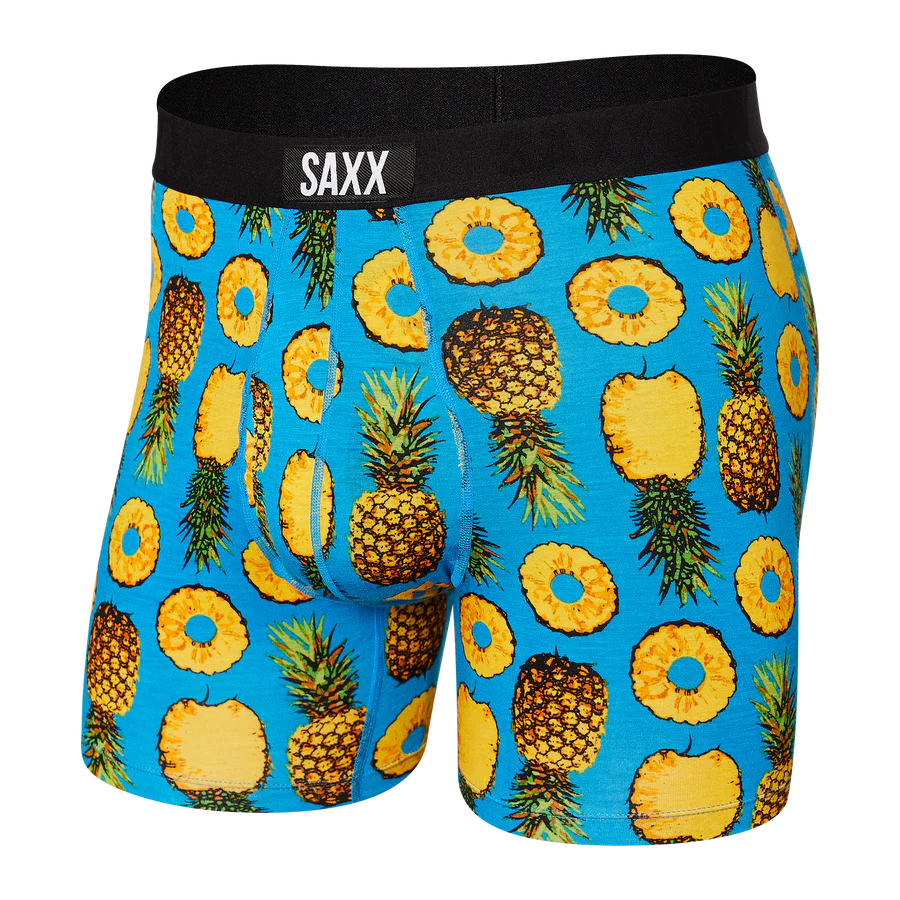 SAXX Ultra Super Soft Polka Pineapple-Blue