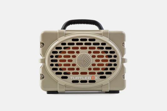 Turtlebox: Gen 2 Speaker Tan w/ Camo Handle