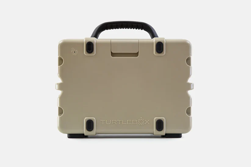 Turtlebox: Gen 2 Speaker Tan w/ Camo Handle