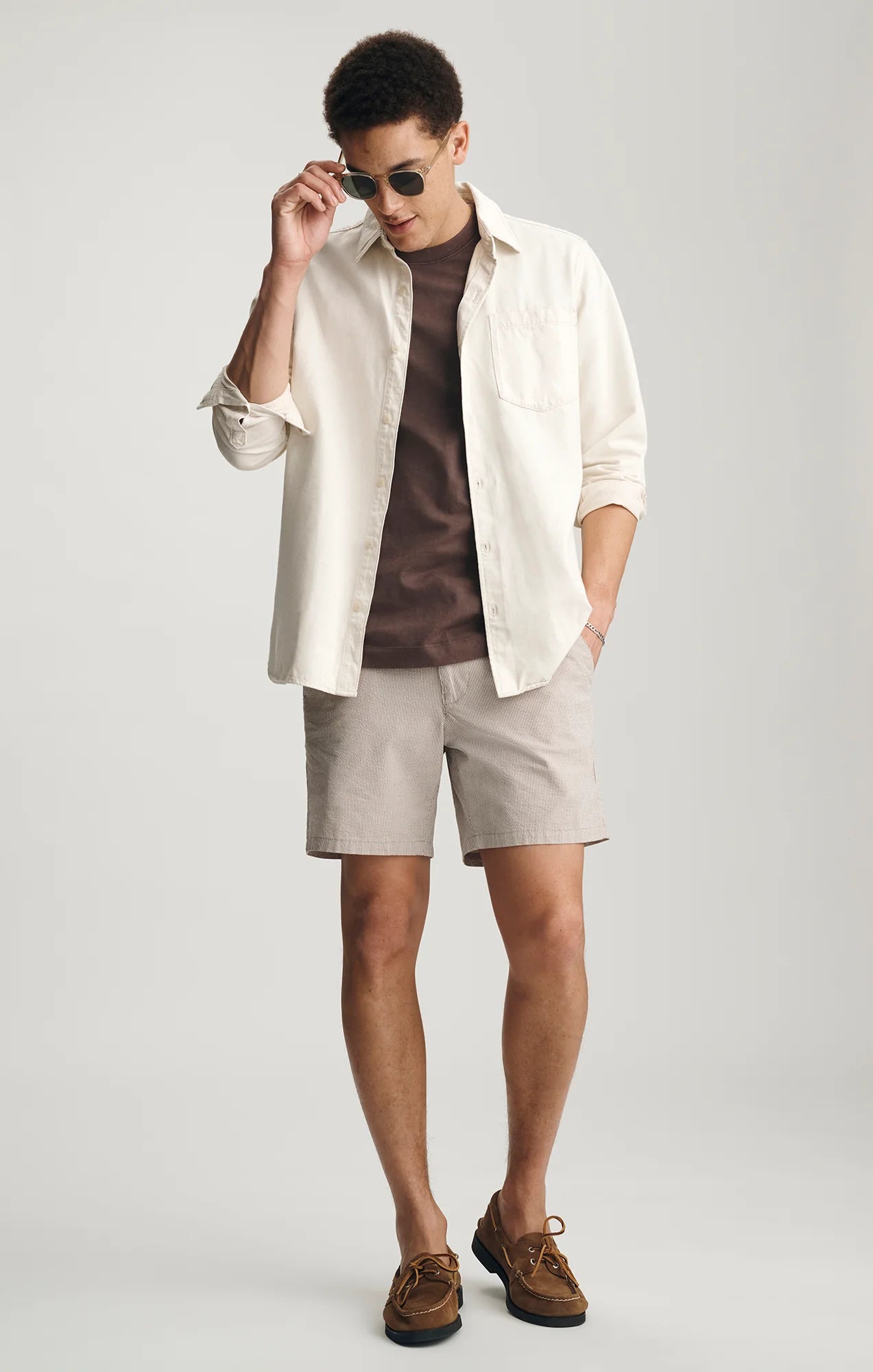 Mavi Back Seam Crew Neck T-Shirt
